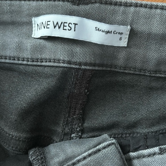 Nine West Cropped Gray Jeans - Picture 2 of 7